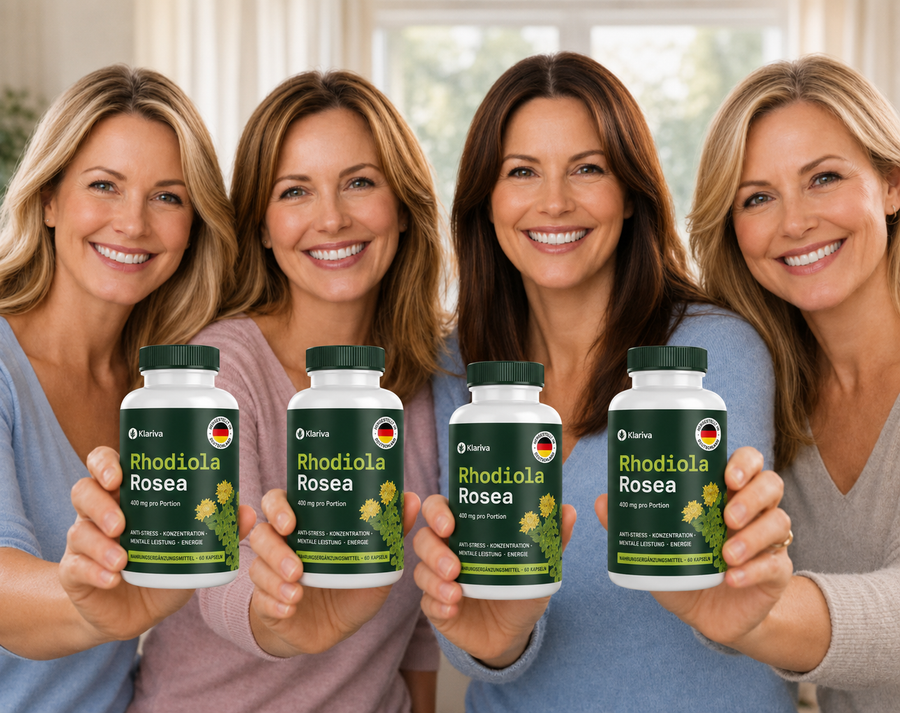 Echte Frauen mit Klariva Rhodiola Rosea