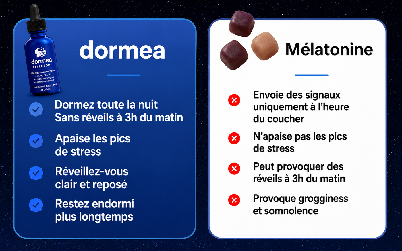 Vous n'avez pas échoué à dormir. Ce sont vos somnifères qui ont échoué.