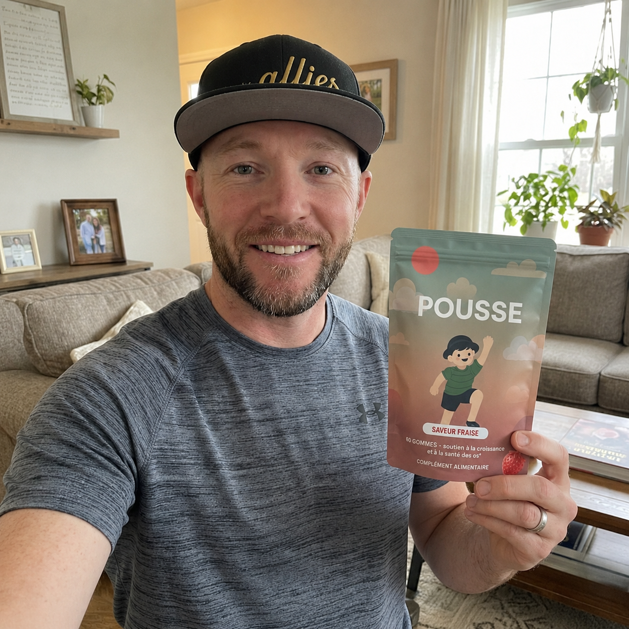 James, joueur de basket-ball, après Pousse™