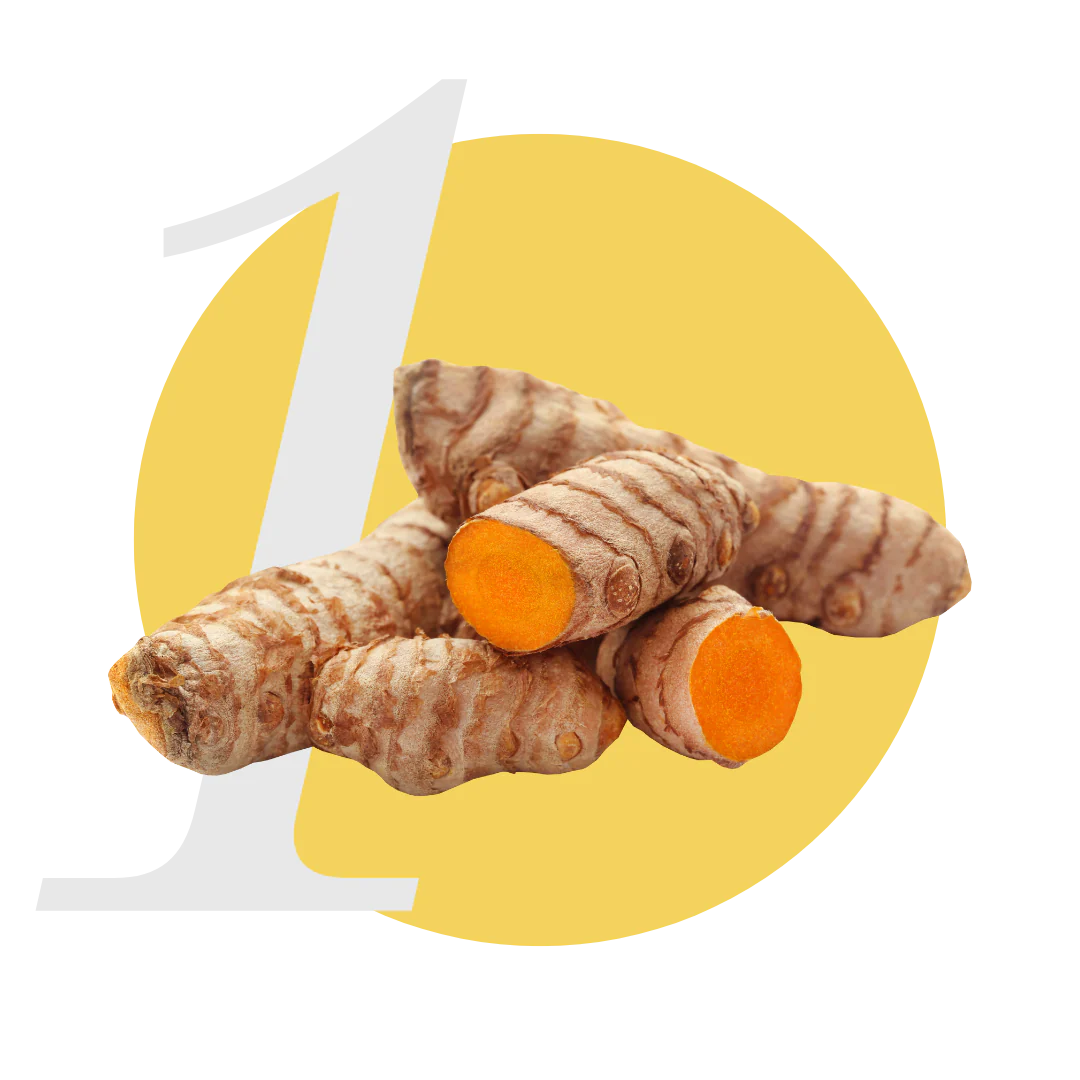 Étape 1 : 95 % de curcuminoïdes pour un équilibre hormonal sain